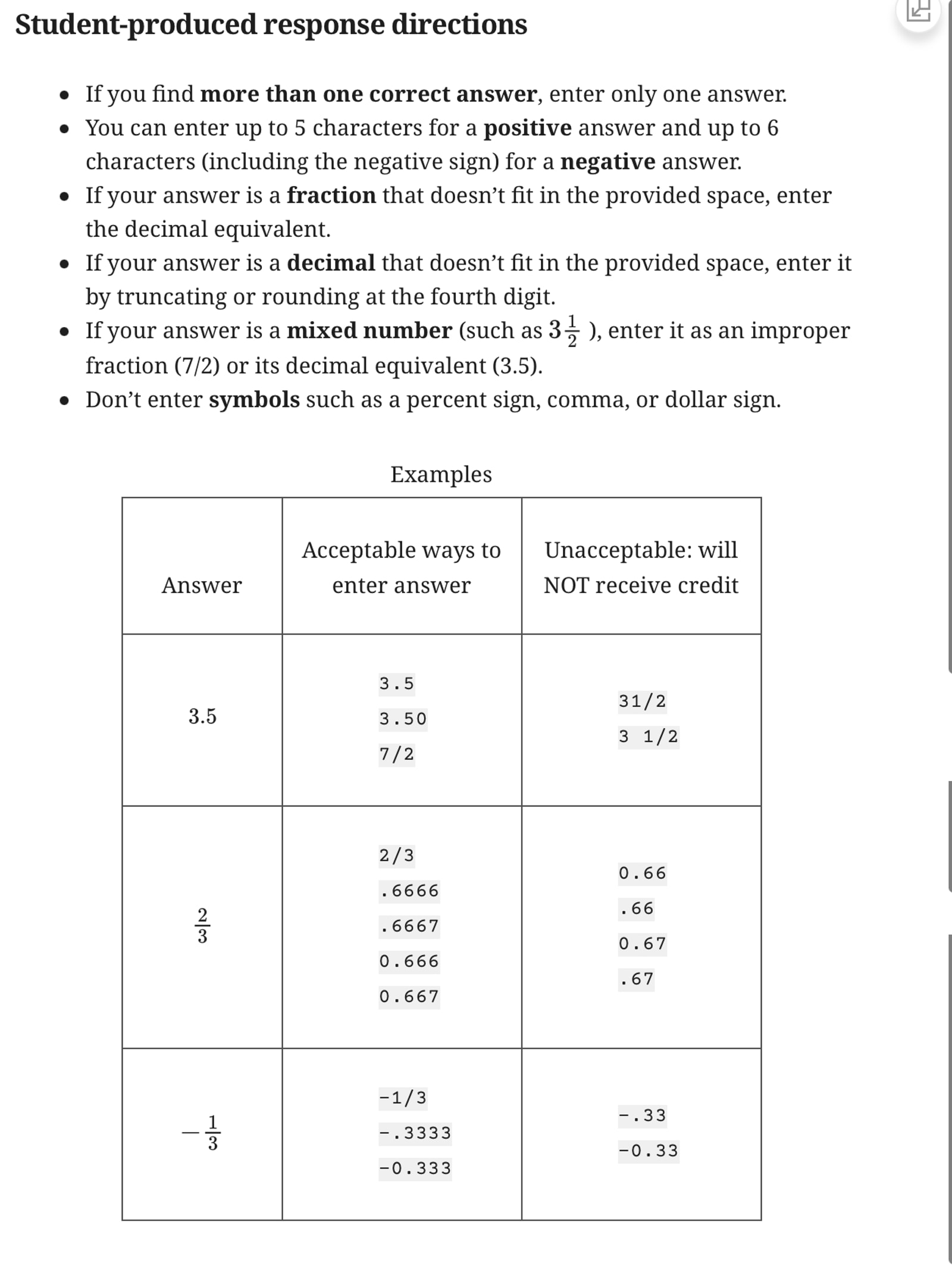 sat content, digial sat test